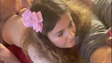 MAKING my HUSBAND a CUCKOLD while i FUCK another GUY!!
