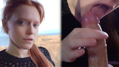 Secret outdoor risky blowjob video from my personal archive!