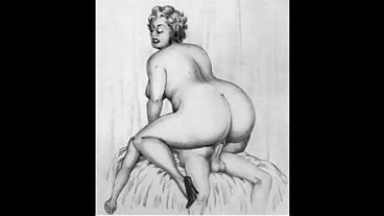 vintage erotic art