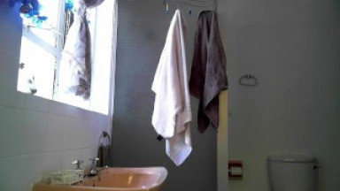 Sensational Sia Soon & Big Sexy Mark Go LONG & HARD in the wash closet!