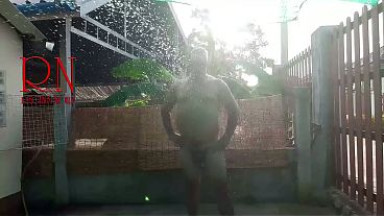 Master and Slave Maid. A Vintage Garden Sower Roleplay. 027