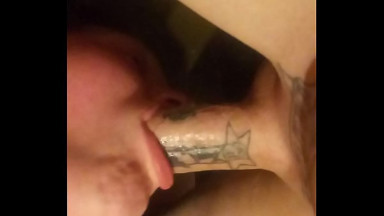 Renee Cheeks upside down deepthroat
