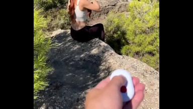 When you can't escape even in the forest, the vibration haunts me #forestvideo #outdoor #toy