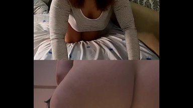 SH Chastity Cuckold Watches Guy Fuck his Wife