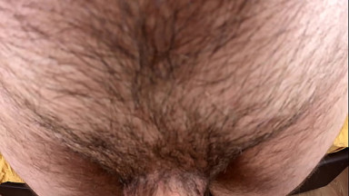 Female POV sex with hairy guy