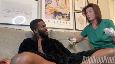 Nipple Licking Handjob with Matt Bishop