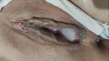 Masturbation and Creampie