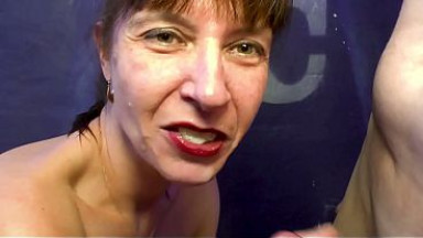 REIF UND SCHWANZGEIL - MILF-BIBI Creampie GangBang