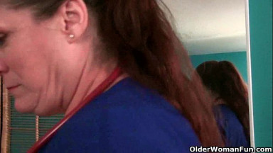 This happens when grandma's knickers and pantyhose come down
