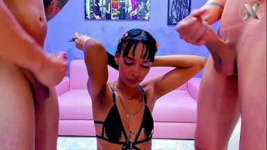 Amazing Blowjobs from this Horny Latina slut