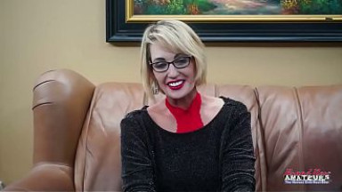 Diana Big Tits Mature Blonde Gagging BJ Intense Oral Pleasure!