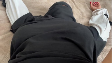 Arab cleaning lady aroused client with her tight pussy and big tits