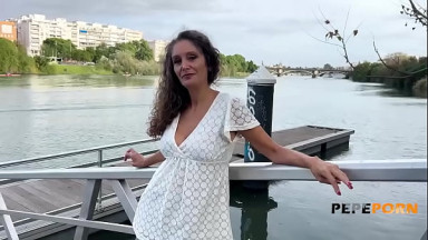 The GILF Mavi Bubbly is eager for young cock. Double dose for the mature!