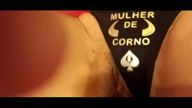 Comendo a mulher do corno com calcinha hotwife