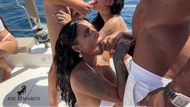 No Land in Sight, No Rules Either &mdash; Yacht Orgy Gone Wild