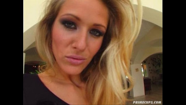 Primecups Jana showing big natural boobs hardcore action
