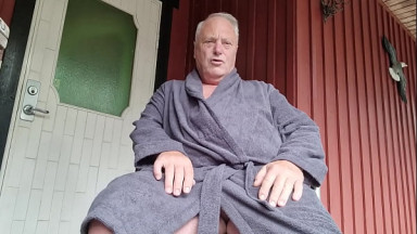 Chris old man shaved