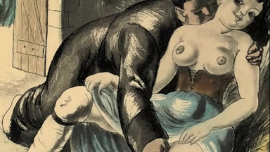vintage erotic art