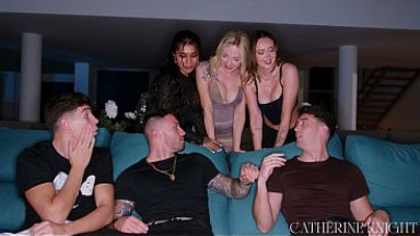 CHEATERS ORGY - ANGIE LYNX CATHERINE KNIGHT YASMINA KHAN