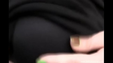 BBW Tit Fuck On Couch
