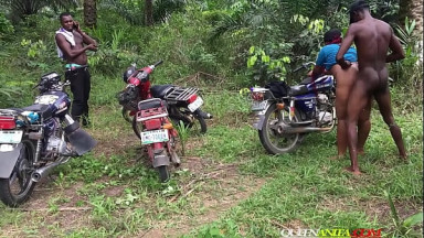 The Bike Fucked Me One After Another Until I Cum