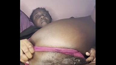 solo FREAK WANTS you to watch her play with her black pussy
