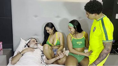 Depois que o Brasil perdeu a Copa do Mundo , o jeito foi fazer um Surub&atilde;o com meus vizinhos COMPLETO SHEER/RED