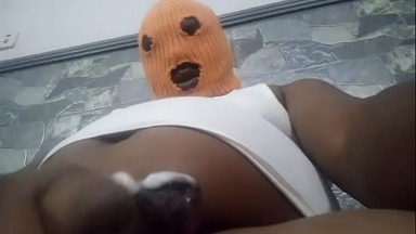 Wildsexfrica - Solo video wanking myself to thick cum