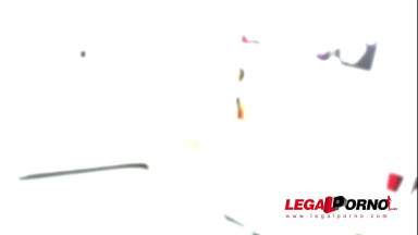 Tattooed Stripper Amel Annoga gets a 3on1 Airtight Double Penetration!