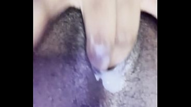 Solo Sexy Young Ebony Fingering - Creamy Pussy Happy Ending (Alliyah Alecia)
