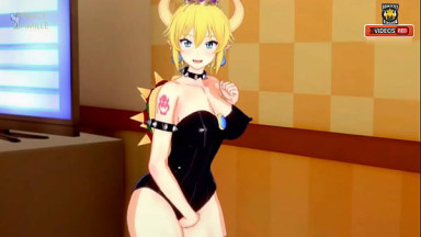 Cosplay gothic fuck her self and got orgasm with squirt