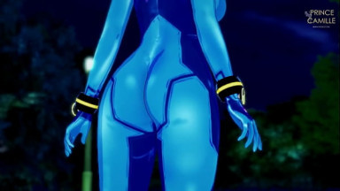 Anime cosplay girl squirting orgasm