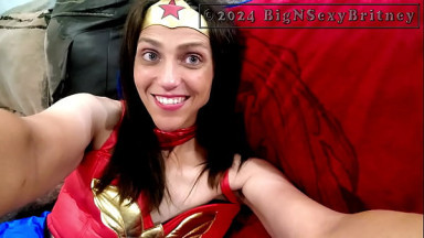 Big N Sexy Britney - &ldquo;Wonder Woman Makes Superman&rsquo;s Day&rdquo; - Full-Length Video!