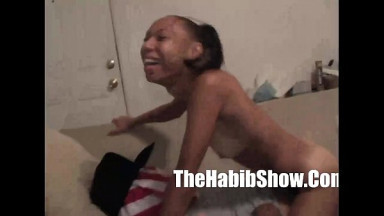 Petite N freaky Ghetto Hood Bitch Fucked by Bandit